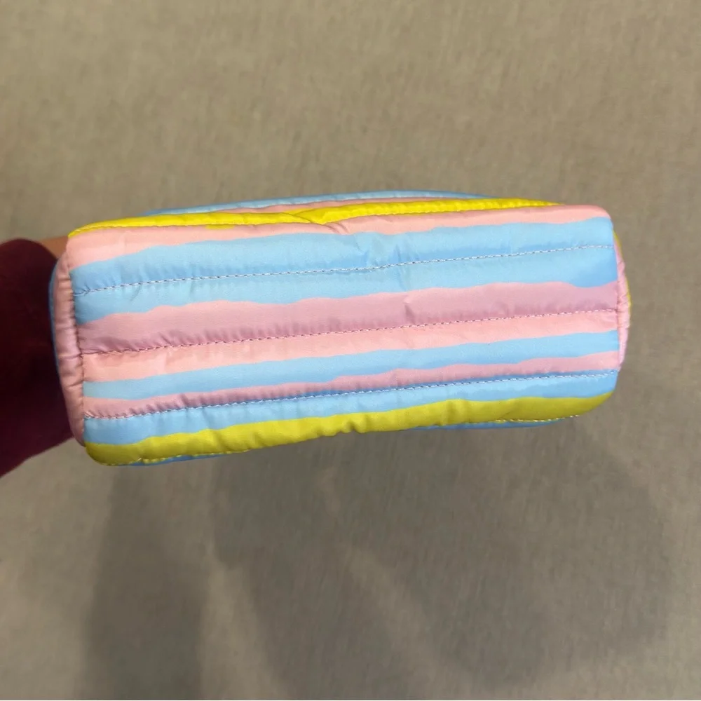 Pastel Colored Puffer Pouch
